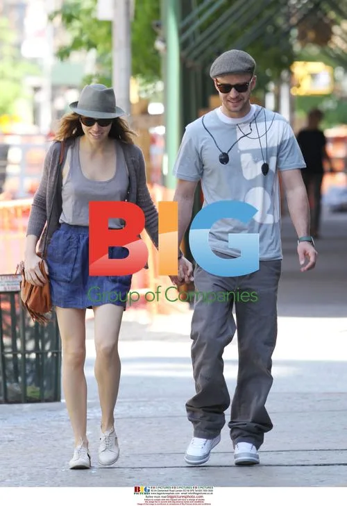 Justin Timberlake and Jessica Biel in NYC