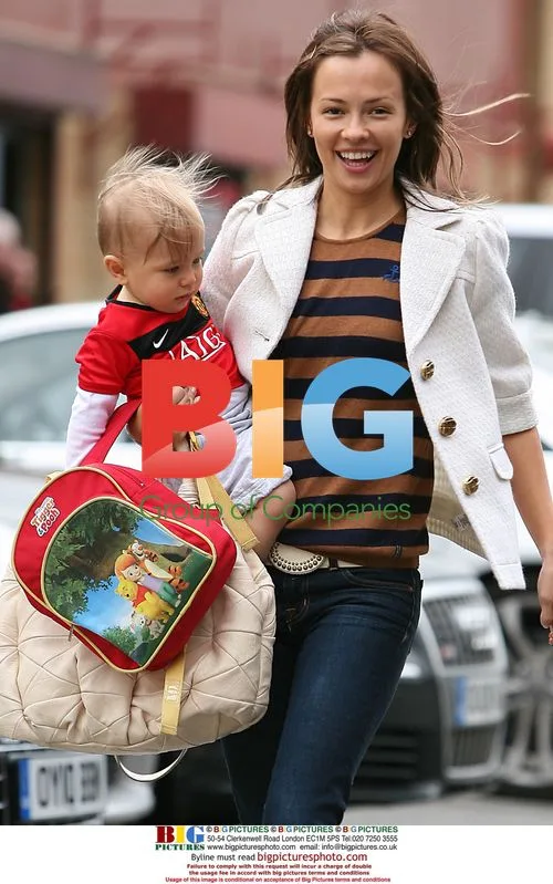 Nemanja Vidic's family at Old Trafford