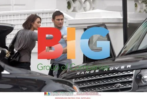 Frank Lampard and Christine Bleakley Kissing Goodbye