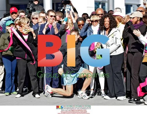 Oprah Winfrey at O Magazine Live Your Best Life Walk