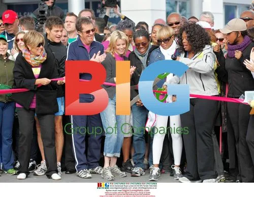 Oprah Winfrey at "O" Magazine Walk