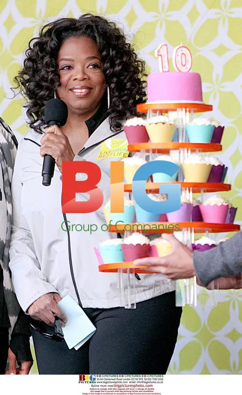 Oprah Winfrey at "O" Magazine Walk in NYC