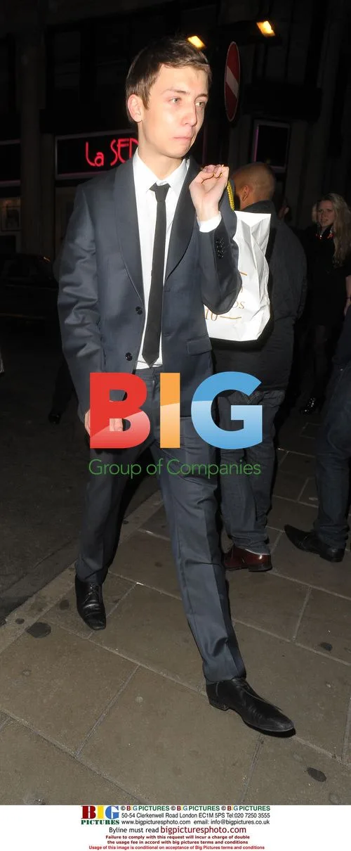 Charlie G Hawkins at British Soap Awards Afterparty