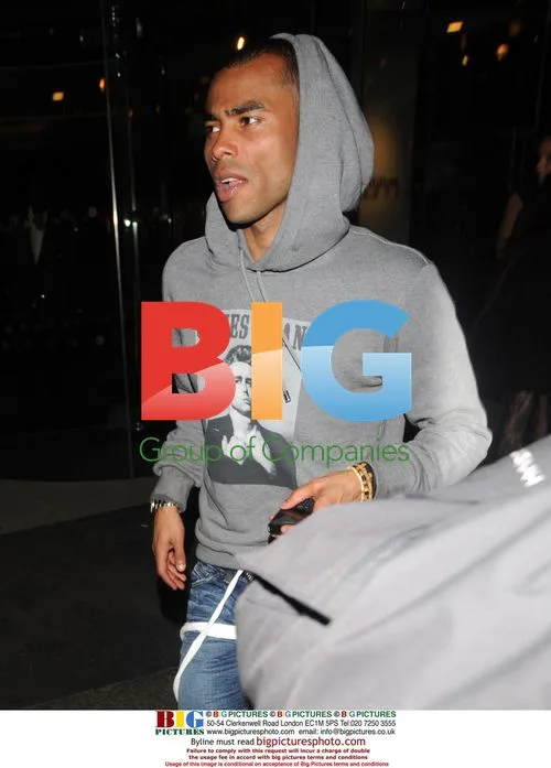 Ashley Cole Leaves Whisky Mist Nightclub