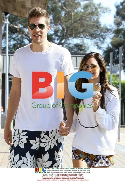 Ashley Tisdale and Scott Speer in Malibu
