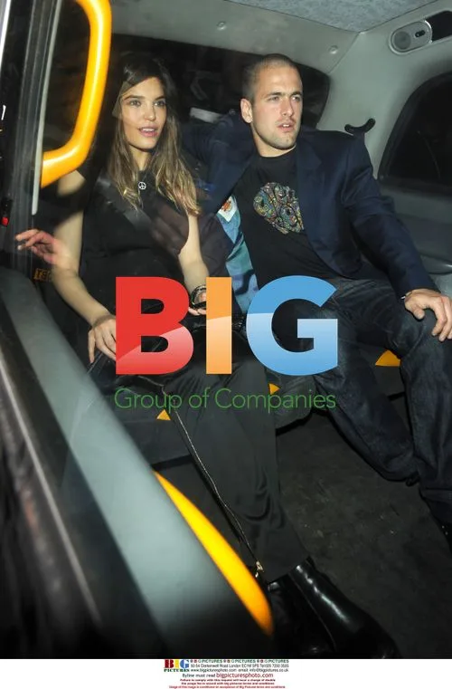 Joe Cole and Carley Zucker Leaving Nightclub