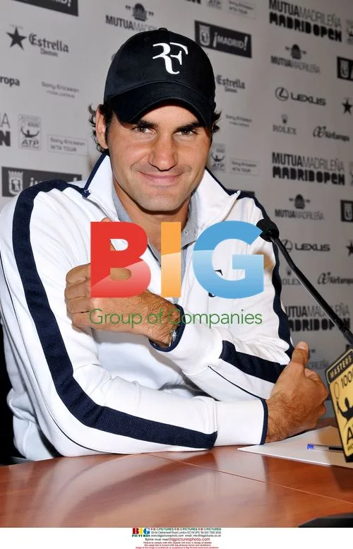 Roger Federer at 2010 Madrid Masters