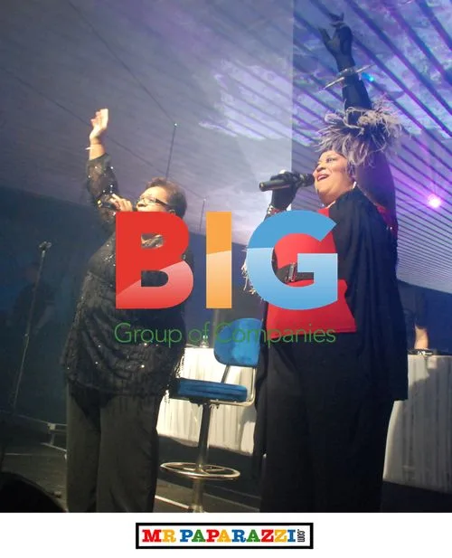 Jocelyn Brown and Linda Clifford at Southport Weekender