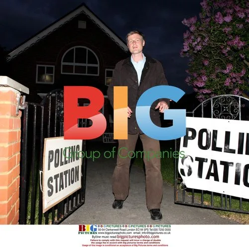 Zac Goldsmith Leaves Polling Station