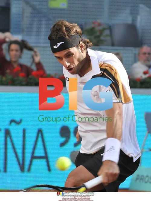 Kubot vs. Lopez Tennis Match in Madrid