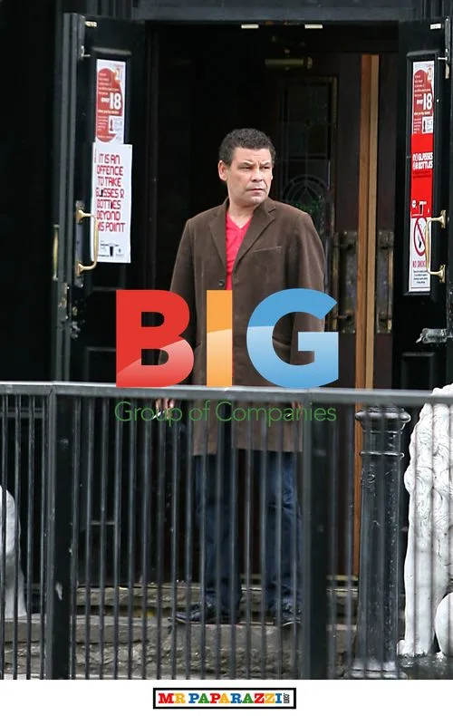 Craig Charles Seen Smoking on Lunch Break
