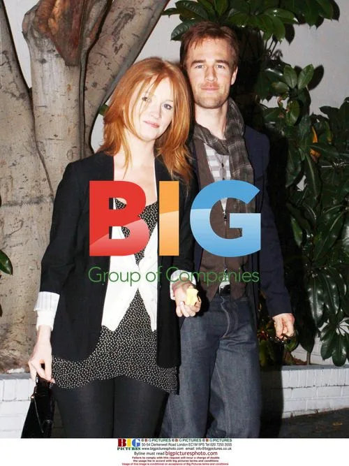James Van Der Beek and Girlfriend Out in LA