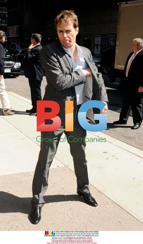 Sam Rockwell on 'Late Show' in New York