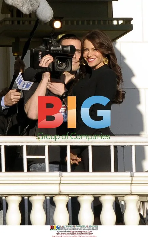 Sofia Vergara filming 'The Smurfs' in Brooklyn