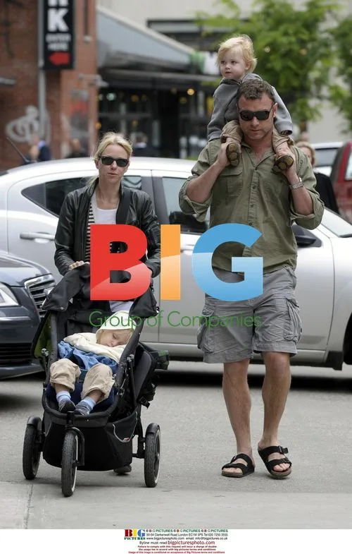 Naomi Watts and family out in NYC