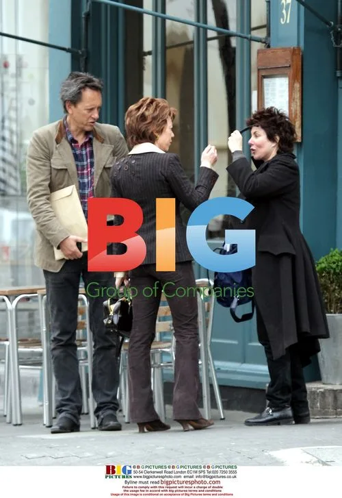 Ruby Wax and Richard E Grant Lunch in London