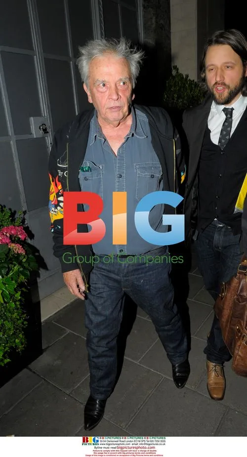 David Bailey at Claridge's in London