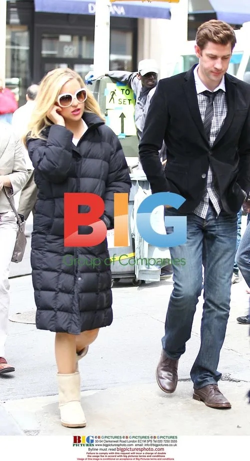 Kate Hudson and John Krasinski film 'Something Borrowed'