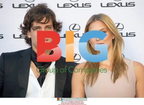 Bar Refaeli and Feliciano Lopez at Lexus Party