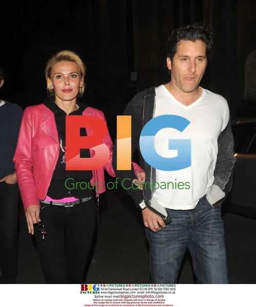 Diana Jenkins leaving London pub