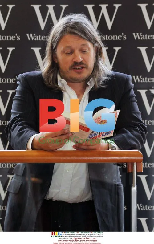 Richard Herring at book event