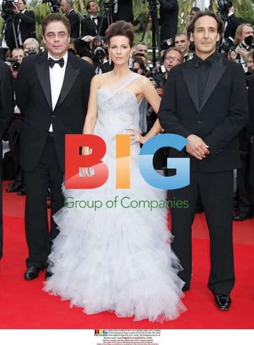 Benicio del Toro, Kate Beckinsale and Alexandre Desplat at Cannes Film Festival
