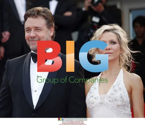 Russell Crowe and Danielle Spencer at Cannes Film Festival