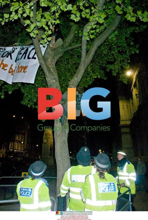 Protesters Arrested Outside Downing Street