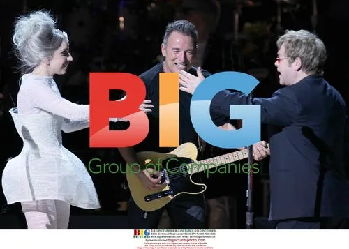 Lady Gaga, Springsteen, and Elton at Rainforest Fund Concert