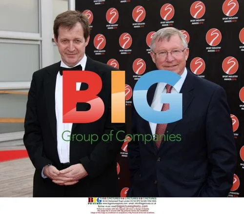 Alex Ferguson and Alastair Campbel at Sport Industry Awards