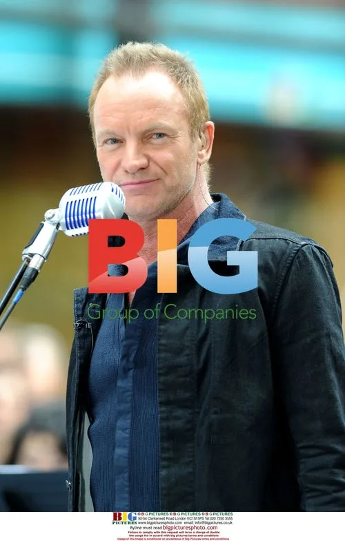 Sting Performs at Today Summer Concert
