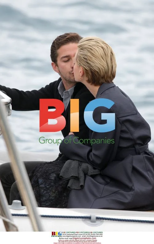 Shia LaBeouf and Carey Mulligan in France
