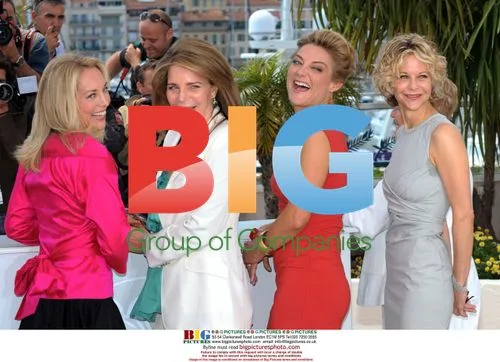 Valerie Plame, Queen Noor, Lucy Walker, Meg Ryan at Cannes