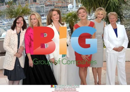 Diane Weyermann, Valerie Plame Wilson, Queen Noor at Cannes Film Festival