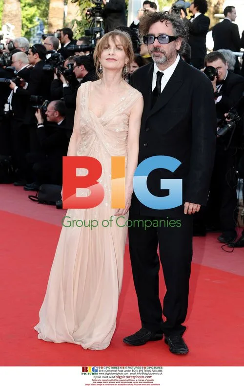 Isabelle Huppert and Tim Burton at "Biutiful" Premiere