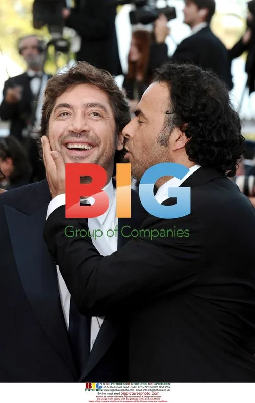 Javier Bardem and Alejandro Gonzalez Inarritu at "Biutiful" Premiere