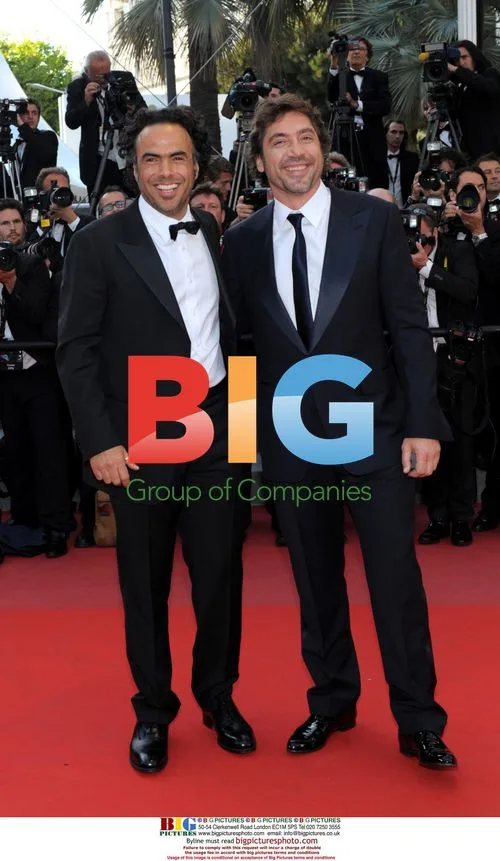 Javier Bardem and Alejandro Gonzalez Inarritu at "Biutiful" Premiere