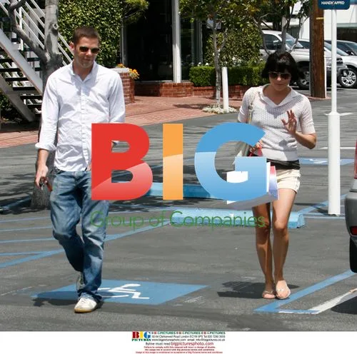 Selma Blair and Mikey Day shopping in LA