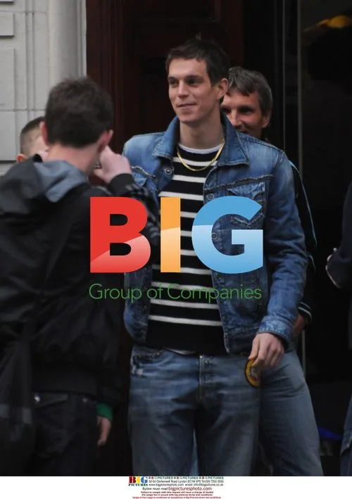 Daniel Agger Autographs Fans Before Wedding