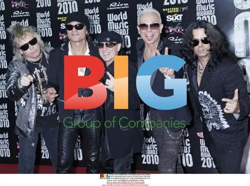 Scorpions Band Arrives at World Music Awards in Monaco