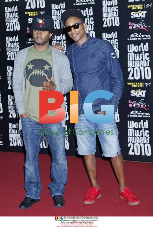 Pharell Williams at World Music Awards