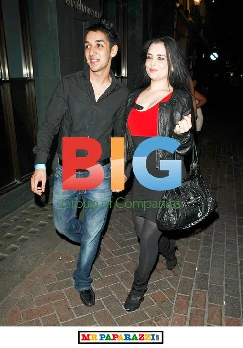 Eastenders stars at Alto nightclub, London