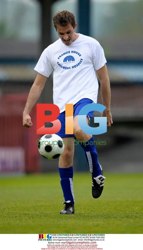 Hollyoaks Actor at Charity Match
