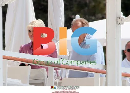 Massimo Garcia and Ivana Trump Lunch in Cannes