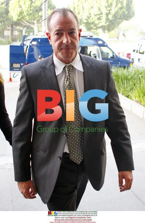 Michael Lohan and lawyer arrive at court