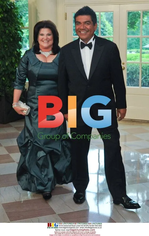George Lopez and Wife Attend White House State Dinner
