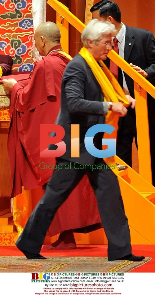 Richard Gere meets Dalai Lama