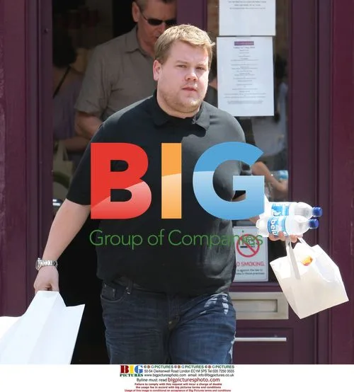 James Corden visits doctor and bakery in London