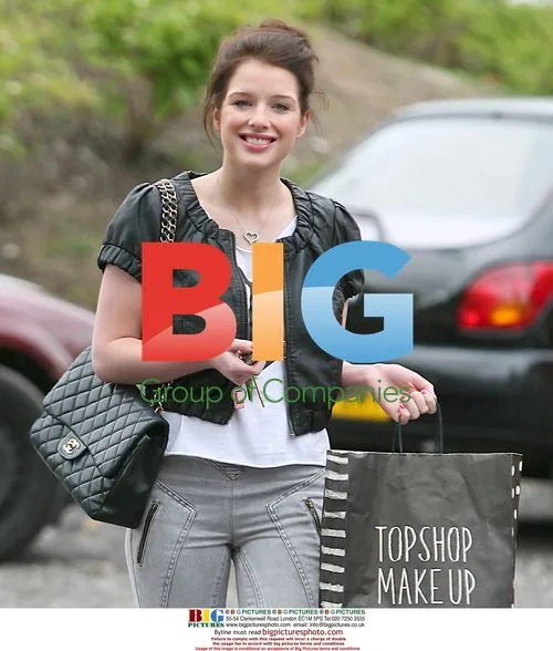 Helen Flanagan Shopping in Manchester
