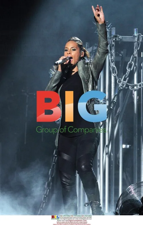 Alicia Keys Performs at The O2 Arena, Dublin